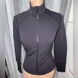 Lululemon Athletica Black Jacket size 6